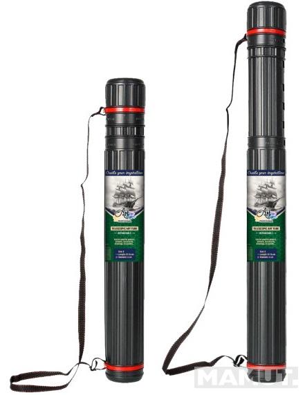 Teleskopska plastična tuba za crteže  51-76CM FI6 