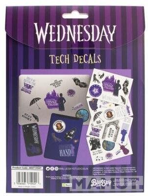 WEDNESDAY stikeri TECH DECALS 