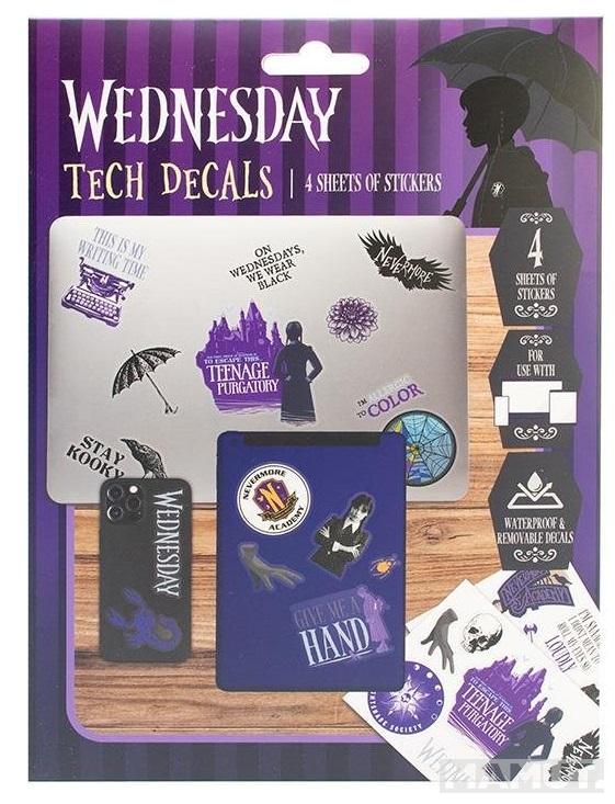 WEDNESDAY stikeri TECH DECALS 