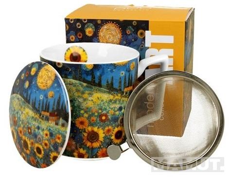 Šolja sa infuzerom SUNFLOWER FIELD 