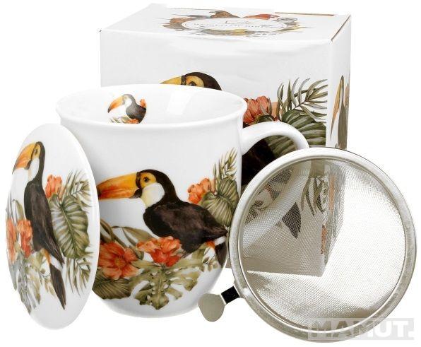 Šolja sa infuzerom  BIRD'S WORLD - TOUCAN 