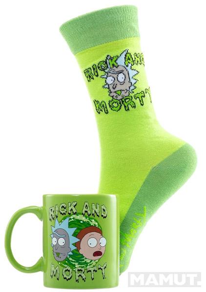 RICK AND MORTY poklon set (šolja i čarape) 