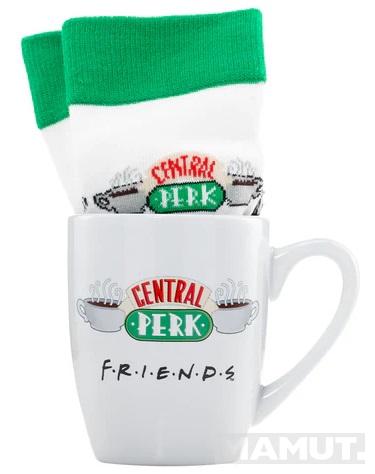 FRIENDS poklon set (šolja i čarape) CENTRAL PERK 