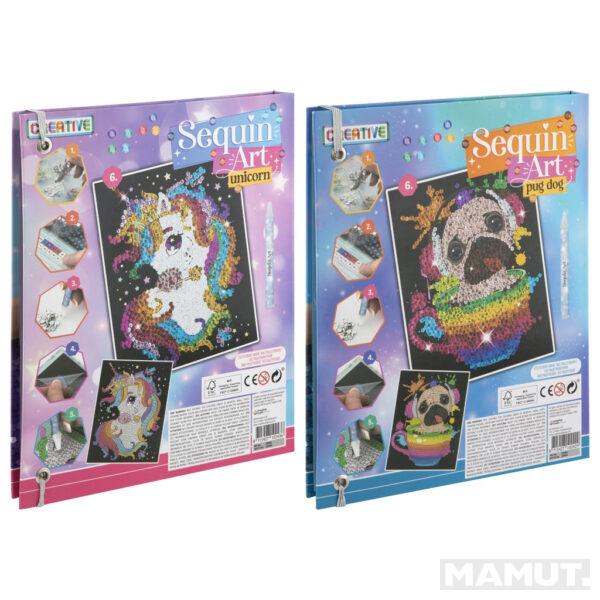 Kreativni set za slikanje sa šljokicama GRAFIX (Više vrsta) 