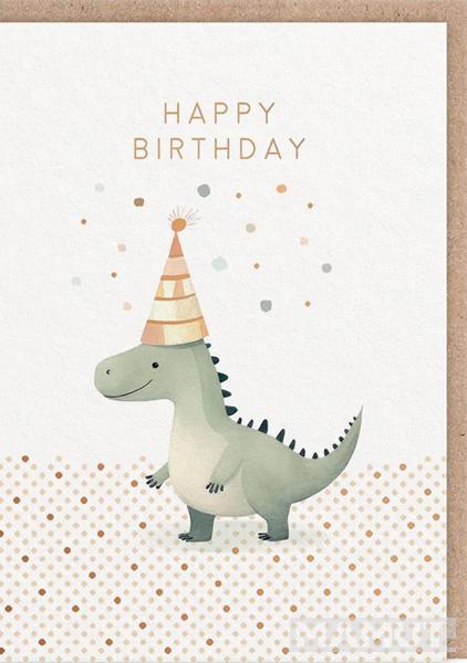Rođendanska čestitka DINOSAURUS