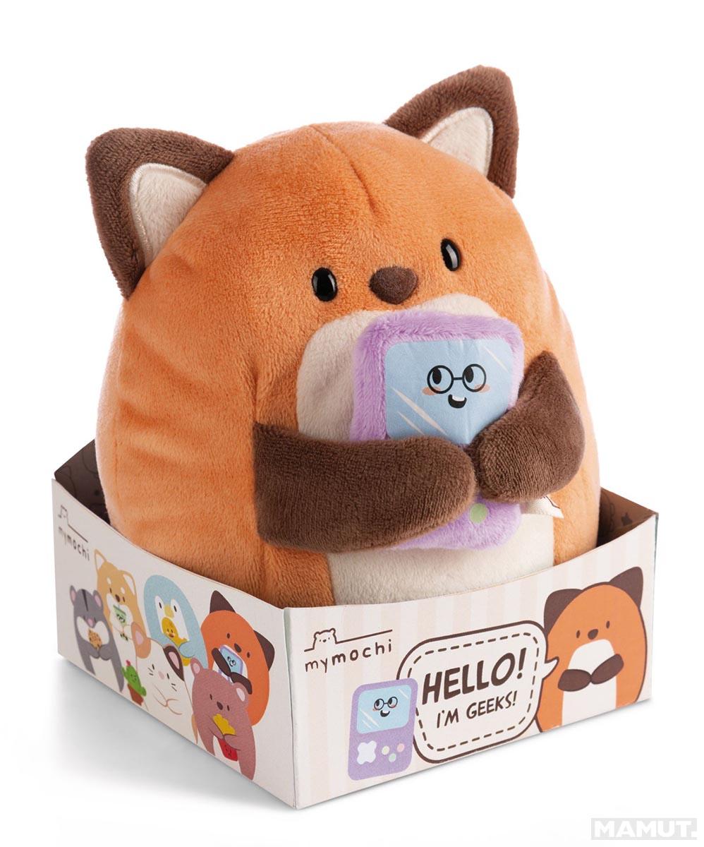 Plišana igračka NICI mymochi Fox Geeks with video game 16cm 