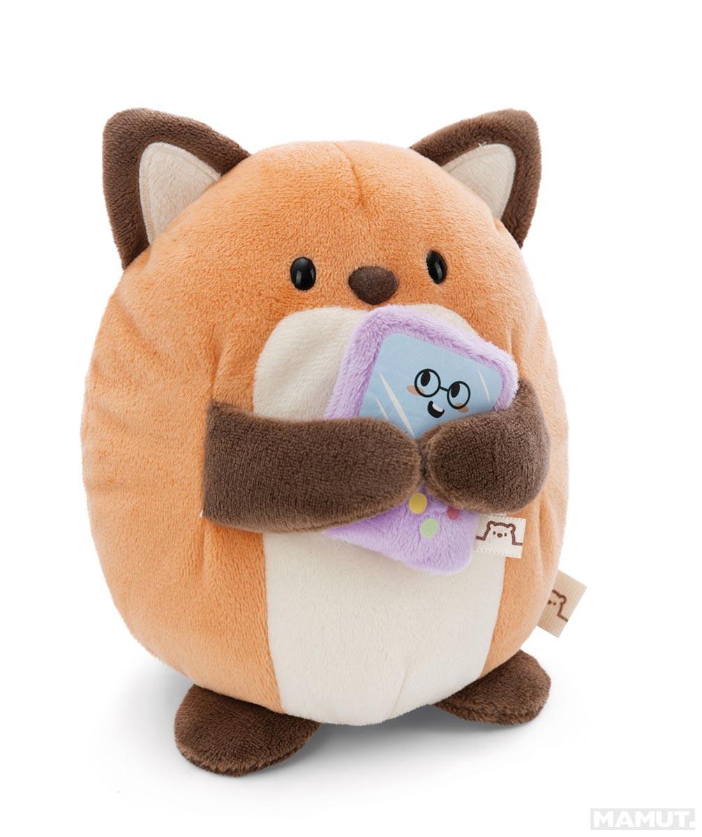 Plišana igračka NICI mymochi Fox Geeks with video game 16cm 