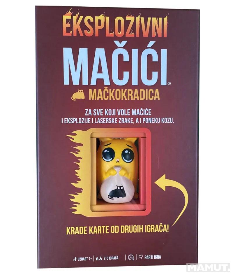 Društvena igra EKSPLOZIVNI MAČIĆI Mačkokradica 