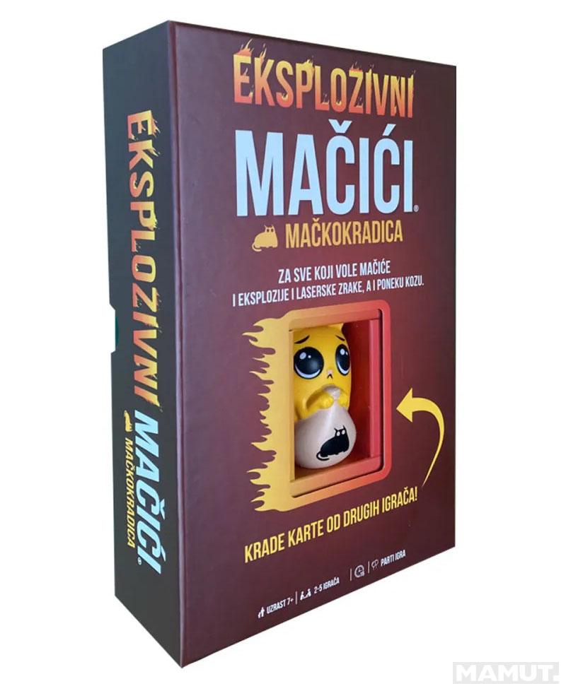 Društvena igra EKSPLOZIVNI MAČIĆI Mačkokradica 