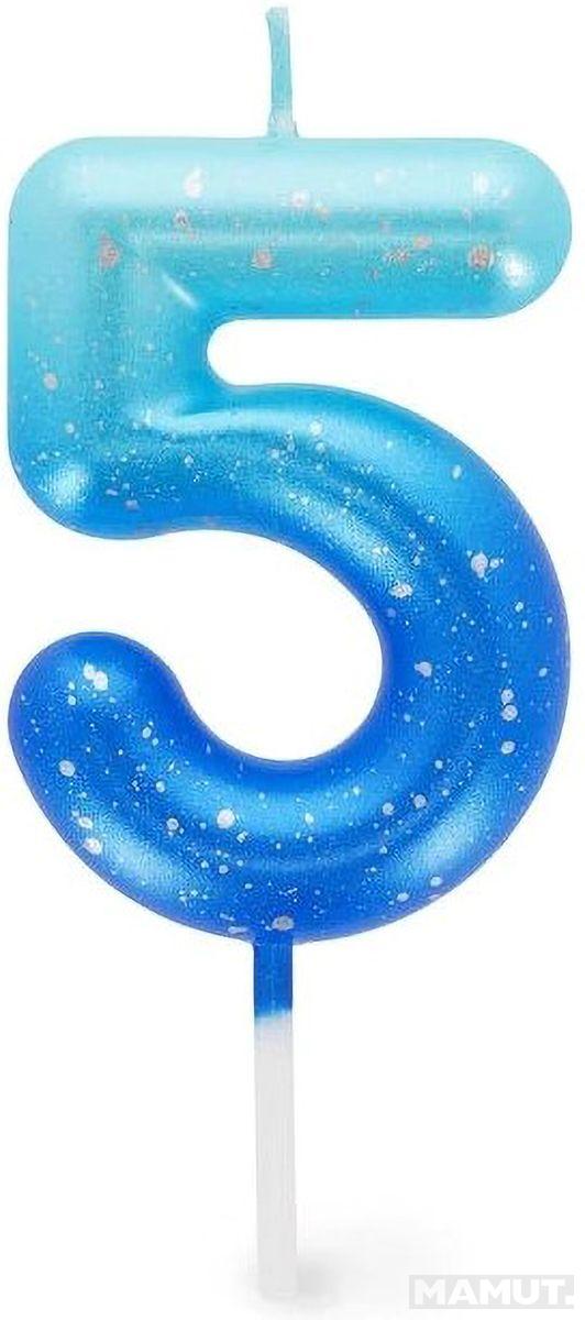 Rođendanska svećica BLUE - 5 