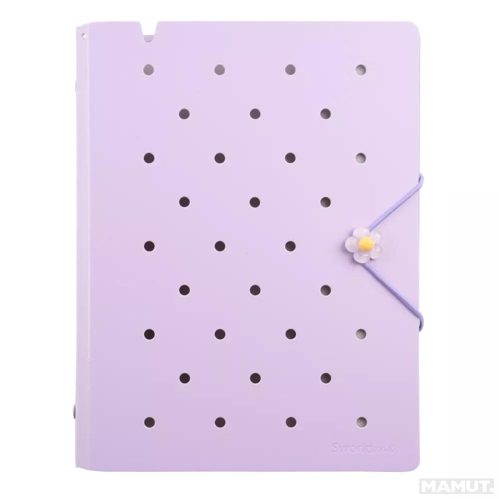 Sveska A5 sa spiralom, 40 L PURPLE 