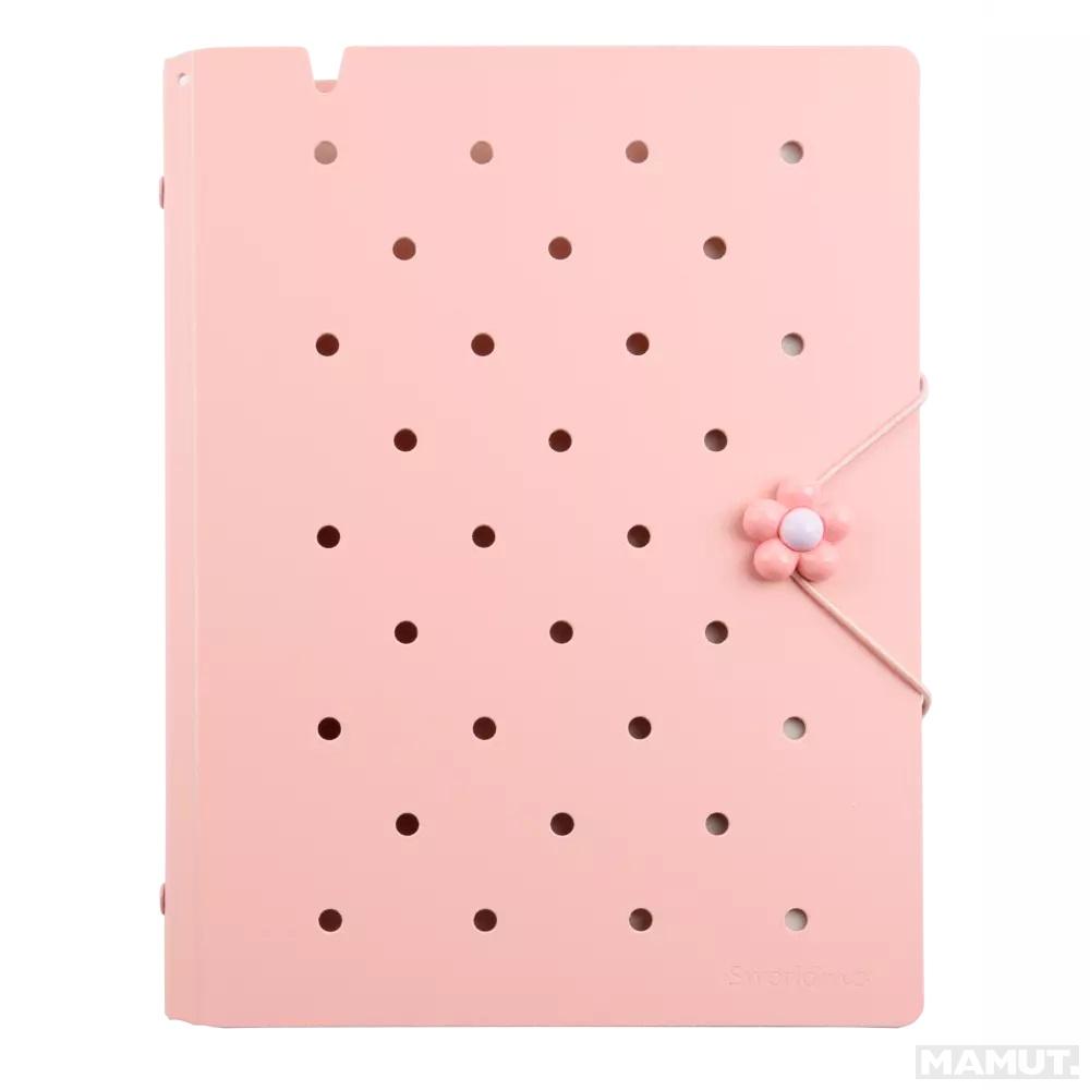 Sveska A5 sa spiralom, 40 L PINK 