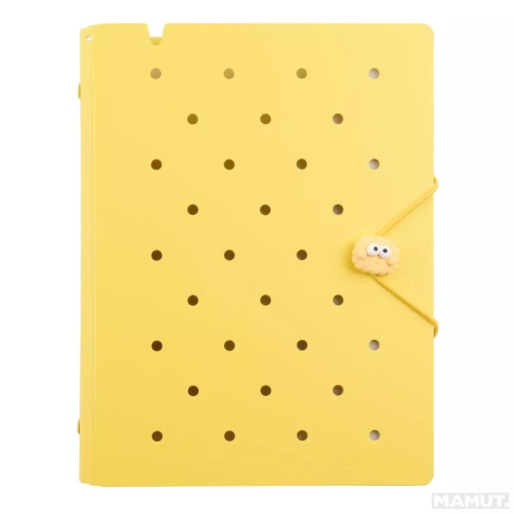 Sveska A5 sa spiralom, 40 L YELLOW 