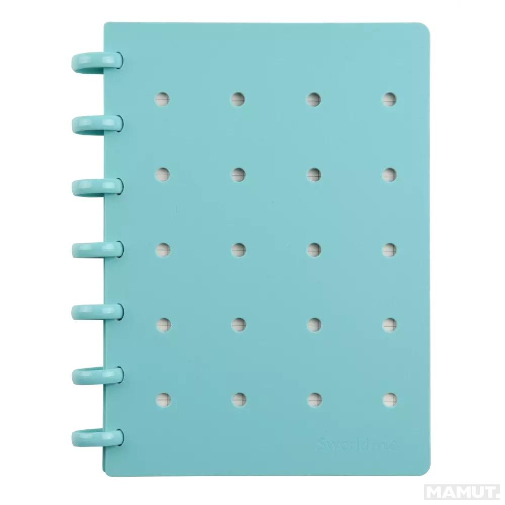 Sveska A5 sa spiralom, 80 L BLUE 