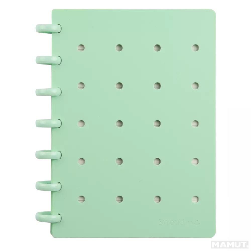 Sveska A5 sa spiralom, 80 L GREEN 