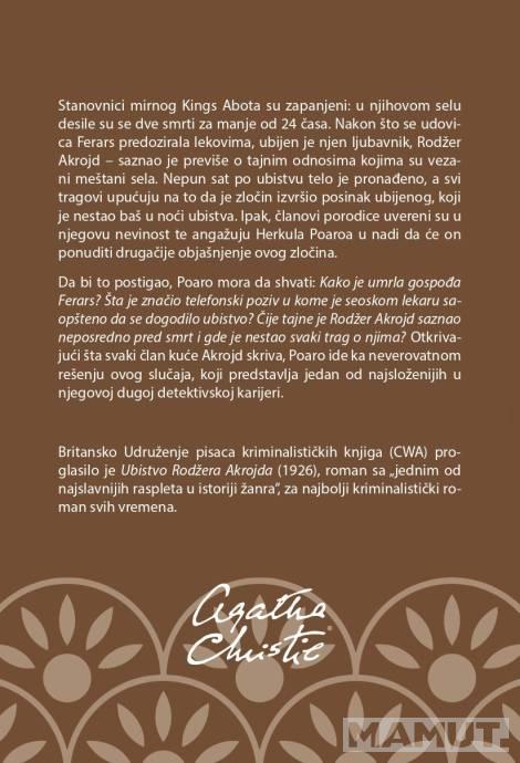 UBISTVO RODŽERA AKROJDA 