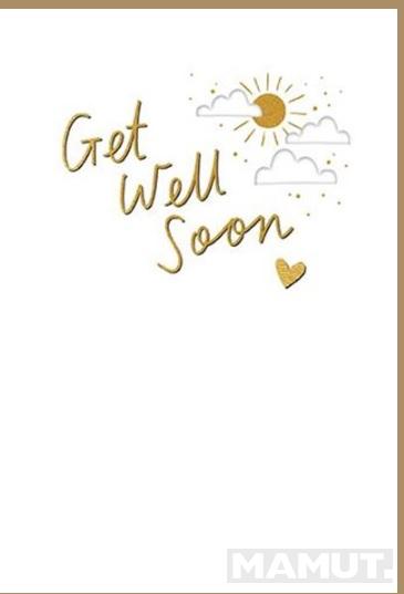 Čestitka za ozdravljenje GET WELL SOON 