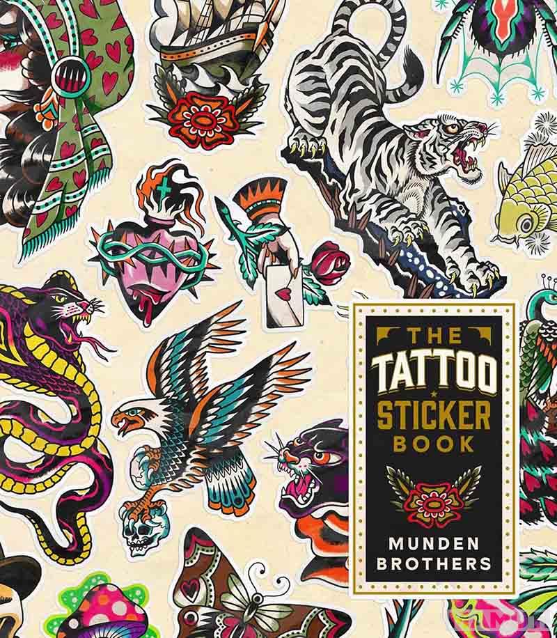 THE TATTOO STICKER BOOK 