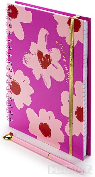 Notes na linije sa olovkom BELEVE IN YOU 
