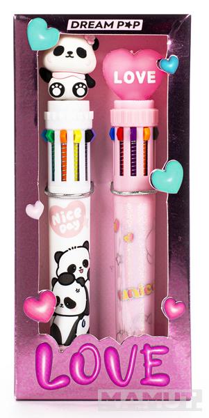 Set dve hemijske olovke PANDA HEART 