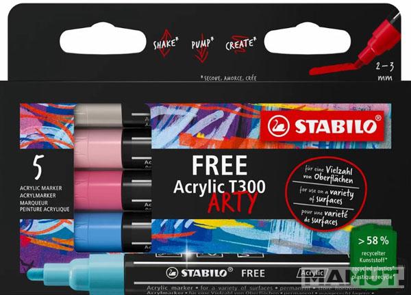 STABILO FREE markeri CANDY 1/5 