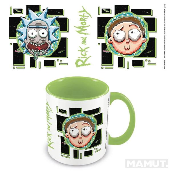 Šolja RICK AND MORTY - PIXEL BREAKOUT 