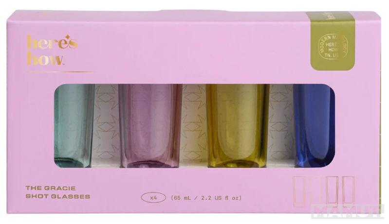 Set četiri čaše 65ml 