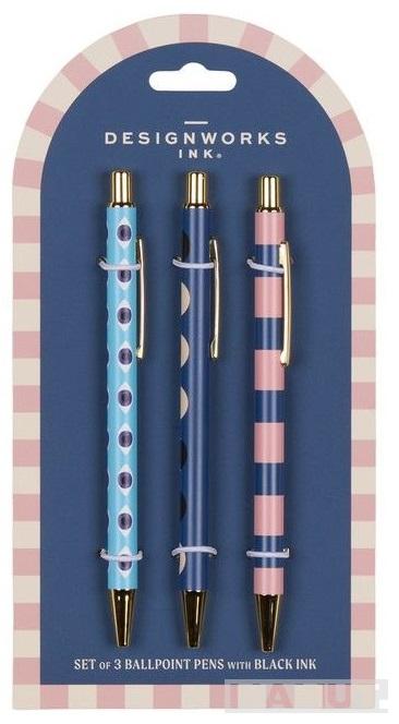 Set tri olovke EYE, MOON, STRIPE 