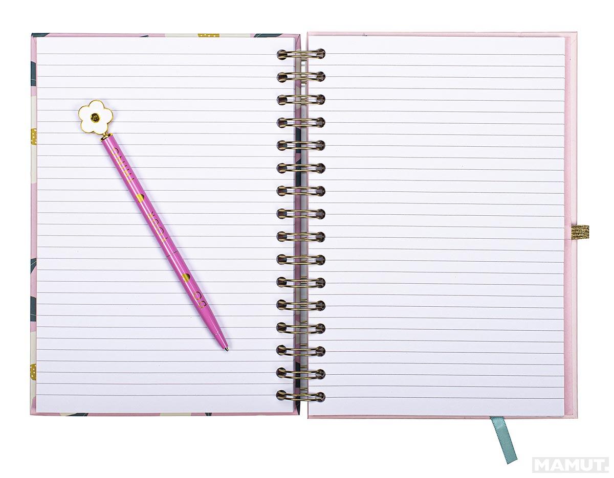 Notes sa spiralom A5 i olovka MY BEST PLANS 