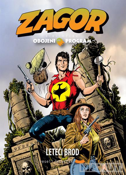 OBOJENI PROGRAM 82 ZAGOR Leteći brod 