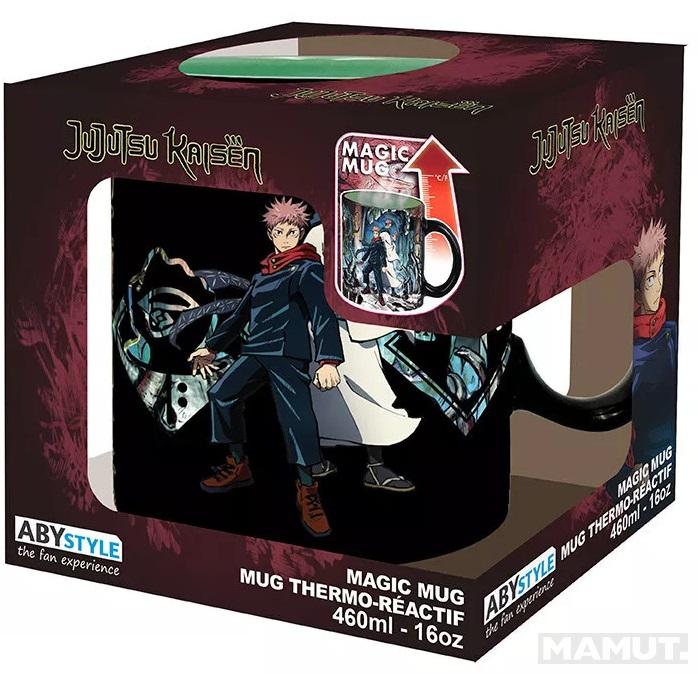JUJUTSU KAISEN termoaktivna šolja ITADORI & SUKUNA 460ml 