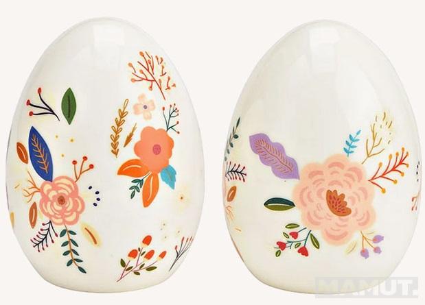 Uskršnje porcelansko jaje 8x10cm (dve vrste) 