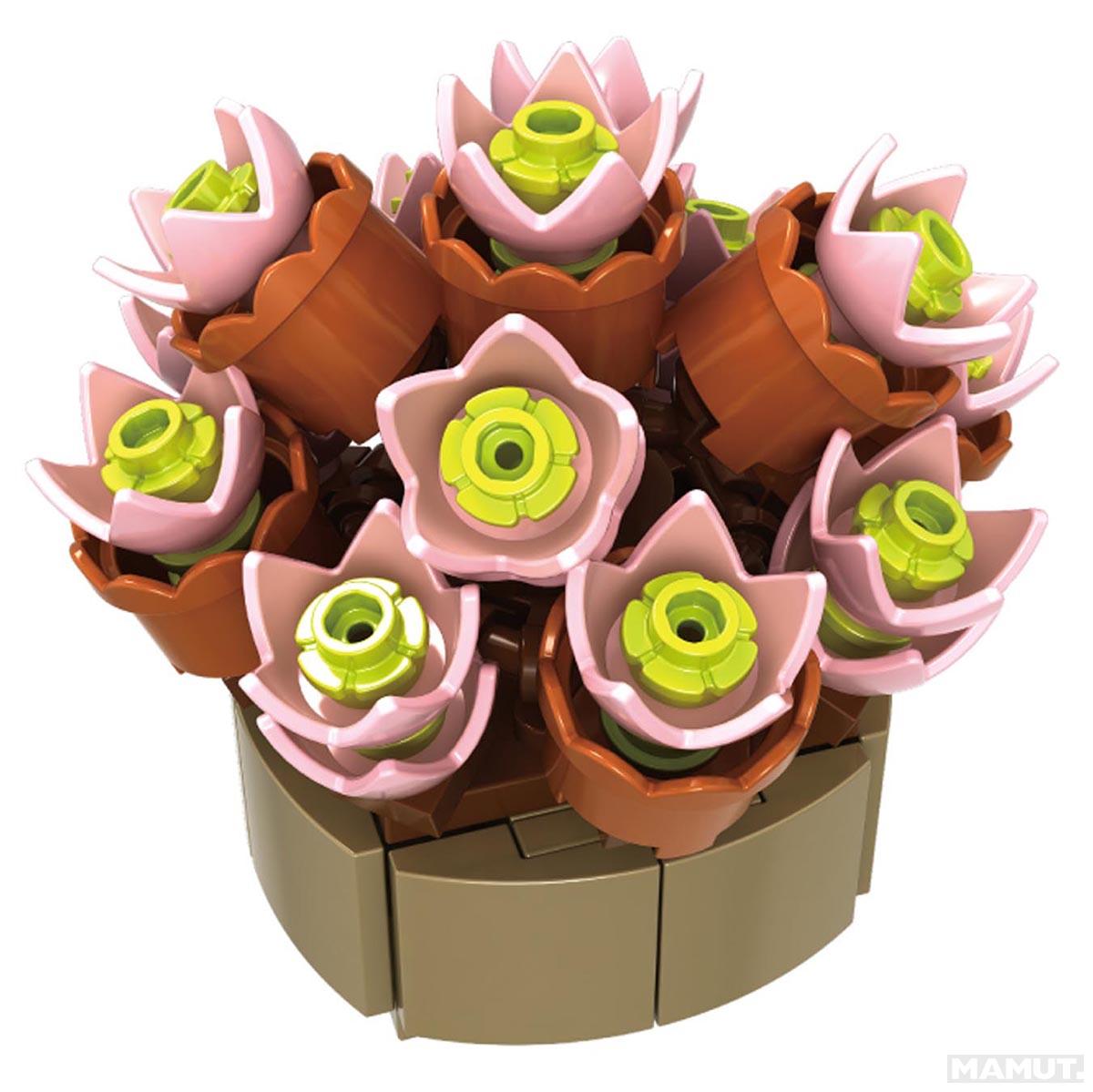 Kreativni set sklopivih kocki SOBNO CVEĆE  (više vrsta) 