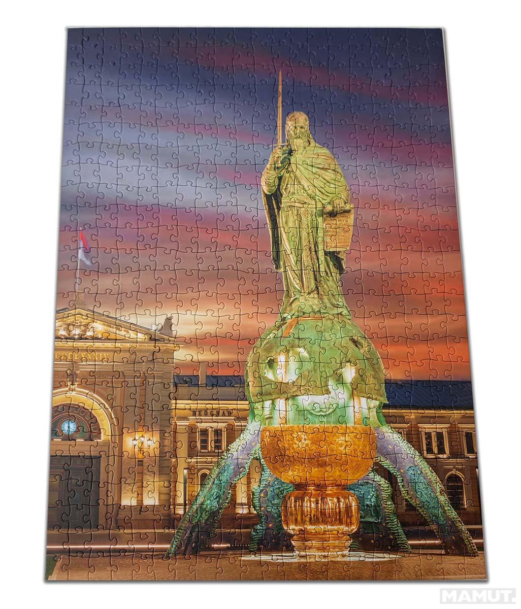 Puzzle 500 BEAUTY OF SERBIA Spomenik Stefanu Nemanji 