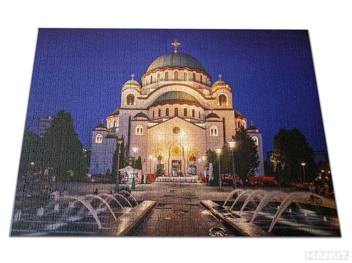 Puzzle 1000 BEAUTY OF SERBIA Hram Svetog Save 