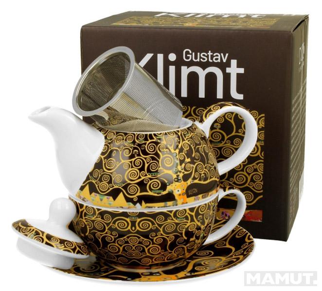 Čajnik sa infuzerom TREE OF LIFE BROWN - G. KLIMT 
