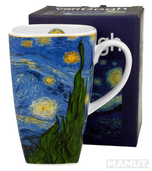 Velika četvrtasta šolja STARRY NIGHT - VAN GOGH 