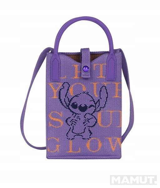 Torba na rame DISNEY FASHION -PURPLE Lilo & Stitch 19 cm 