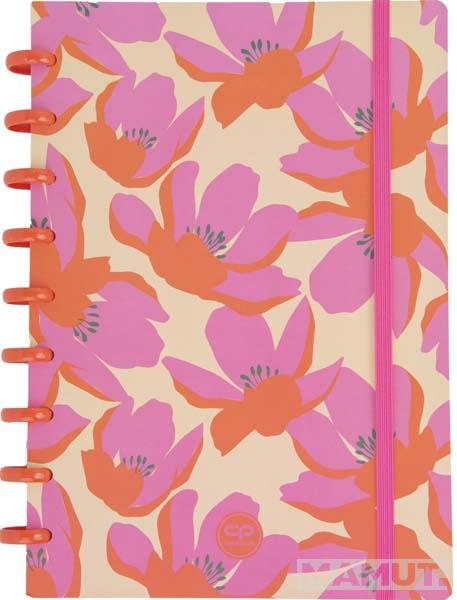 Notes B5 na kvadratiće FLORES ROSA 