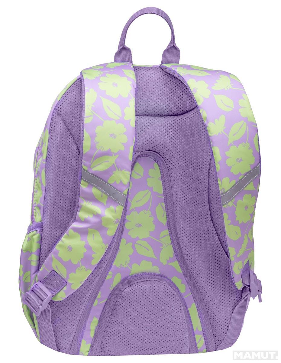 Ranac RIDER - FLORES LILA, 43 cm, 27 l 