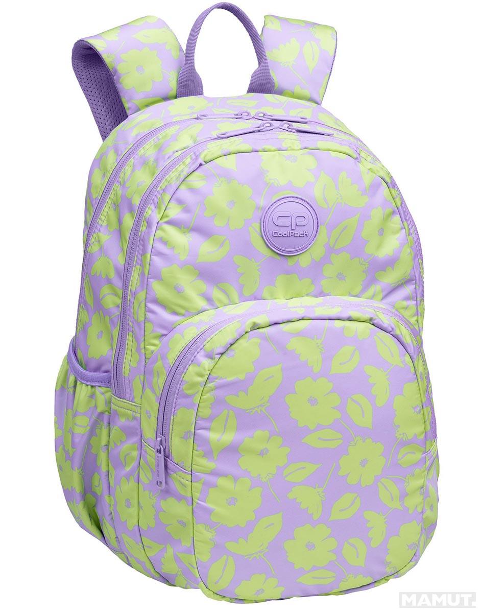 Ranac RIDER - FLORES LILA, 43 cm, 27 l 