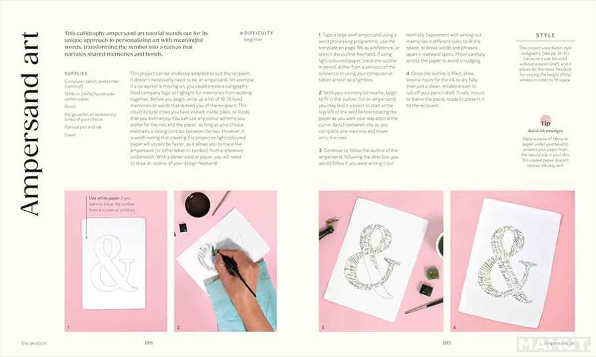 THE CALLIGRAPHY BOOK 