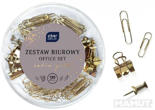 Kancelarijski set SATIN GOLD 