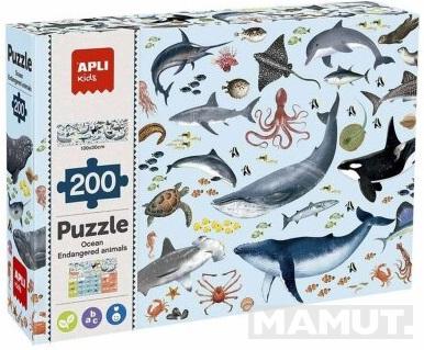 Puzzle za decu MARINE ANIMALS 