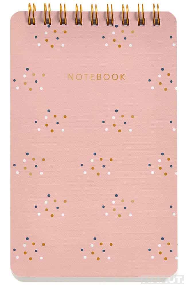 Notes sa spiralom PRINTED DOTS 