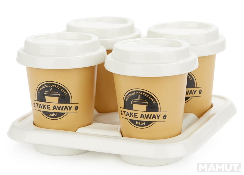 Set četiri šoljice TAKE AWAY 