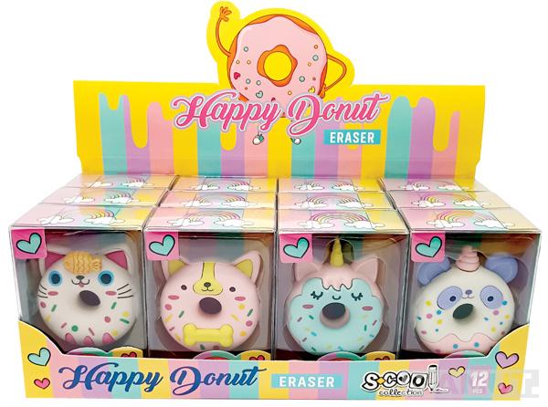 Gumica za brisanje HAPPY DONUT 