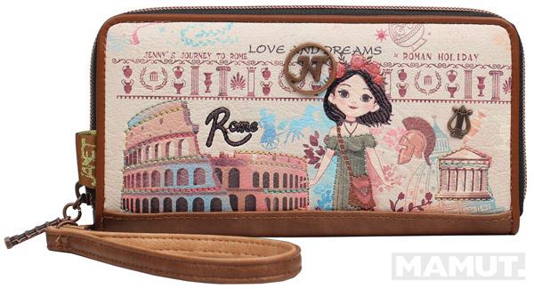 JANET ženski novčanik TOUR OF ROME 20x3x10,5cm 