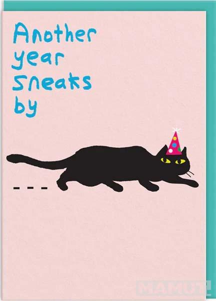 Rođendanska čestitka ANOTHER YEAR SNEAKS BY