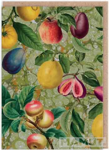 Čestitka MARBLE FRUIT 